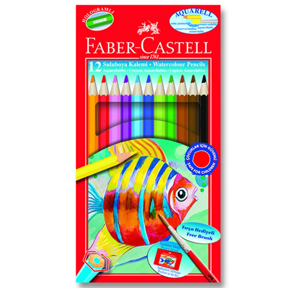 FABER CASTELL 12 SULUBOYA KALEMİ
