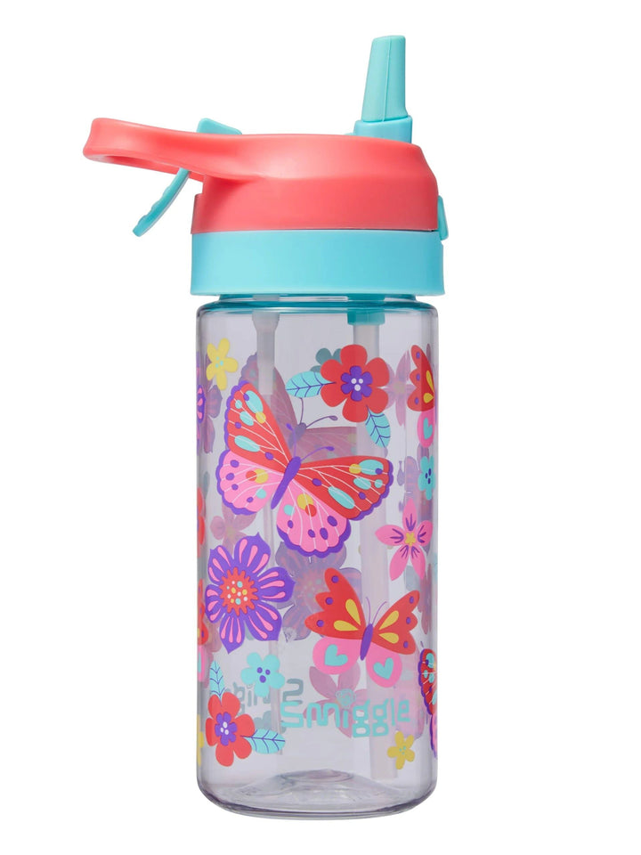 9332934360846 Smiggle - Hali Junior Su Püskürtmeli Otomatik Pipetli 440ML Suluk