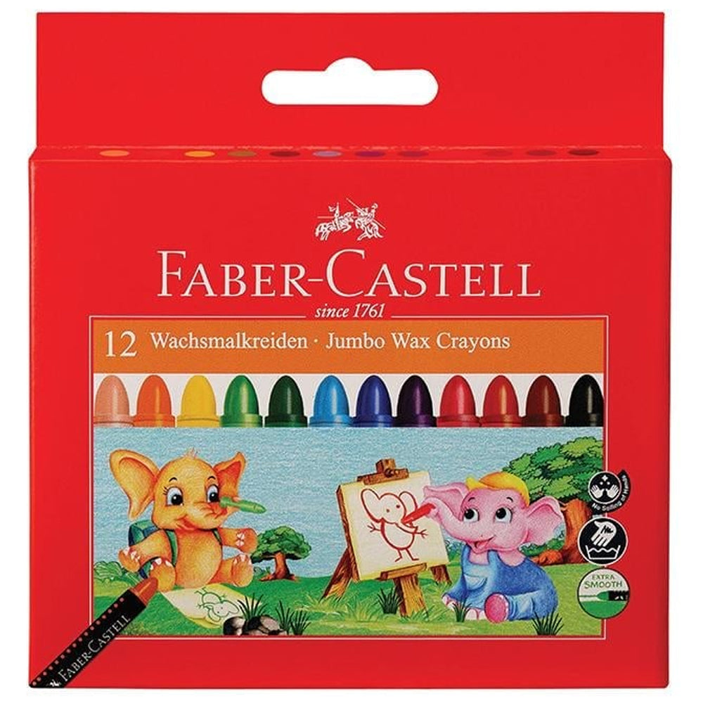 FABER CASTELL 12 MUM BOYA