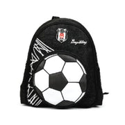 Me Anaokul Çantası Beşiktaş 3D Suni Deri