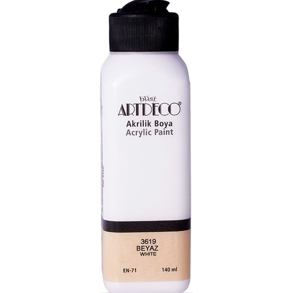 Artdeco Akrilik Boya 140ml Beyaz 3619