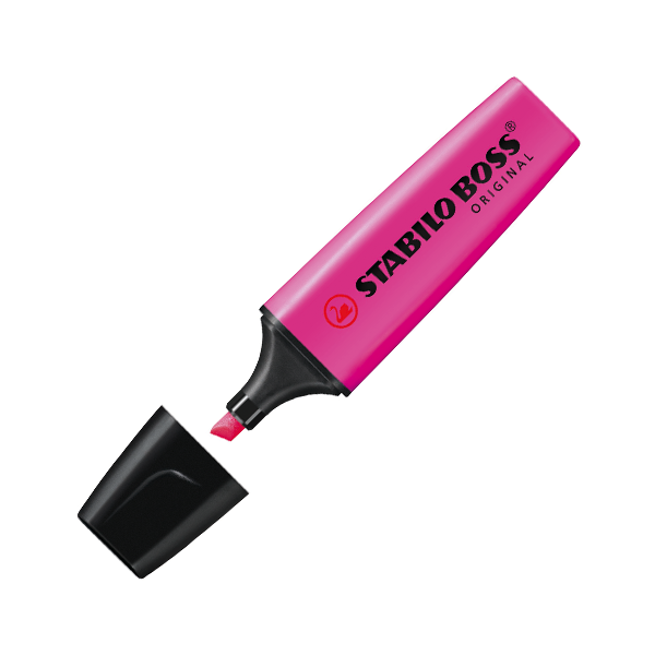 STABILO BOSS PEMBE