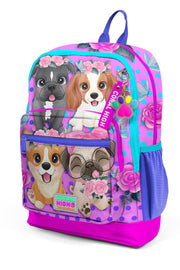 Coral High Kids Pembe Köpek Desenli Okul Sırt Çantası 23750