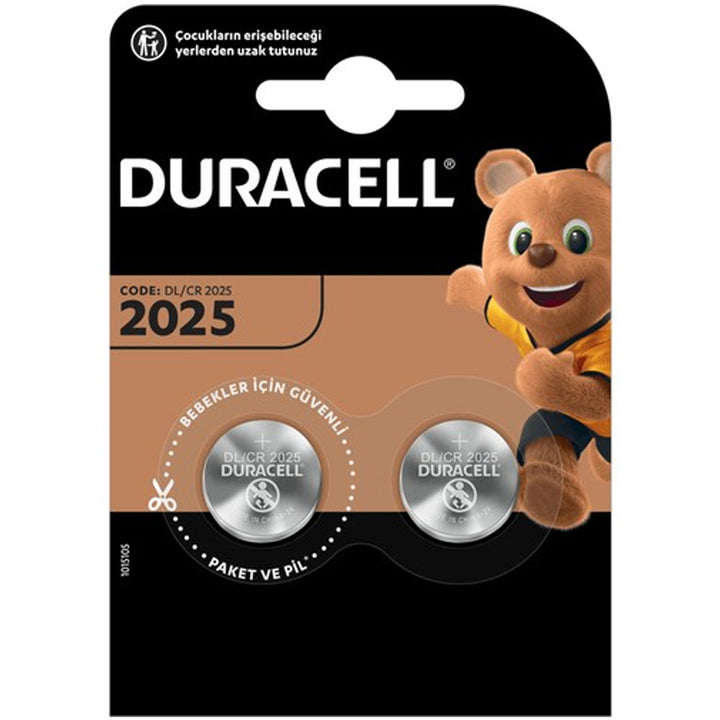 DURACELL LİTYUM DÜĞME PİL CR2025