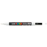 UNİ POSCA 0.9‐1.3 SU BAZLI BOYAMA MARKÖRÜ BEYAZ N