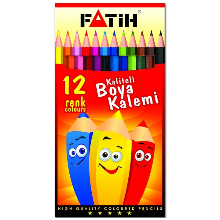 FATİH 12 RENK BOYA KALEMİ