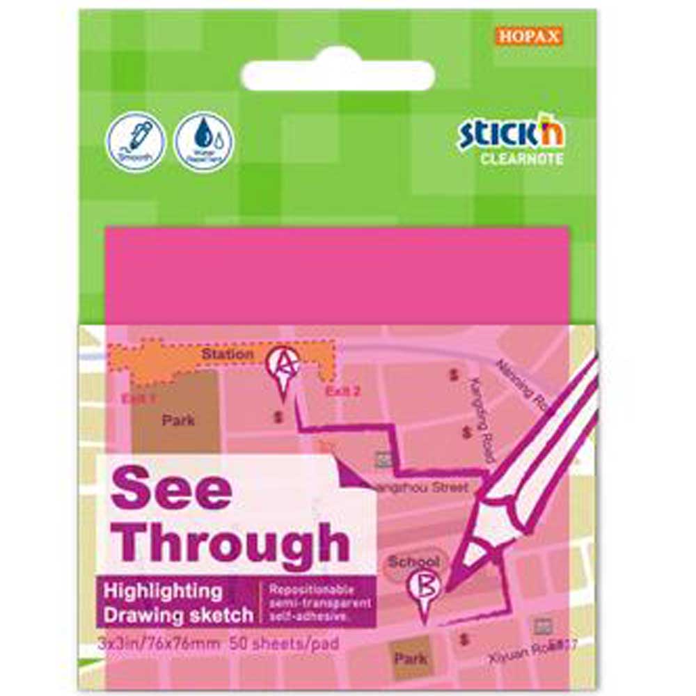 GIPTA 2171100-5001 STICKN 76x76 YARI SAYDAM NEON PEMBE 50YP