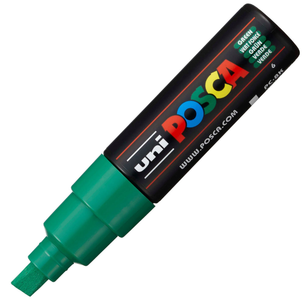 UNİ POSCA 8.0 SU BAZLI BOYAMA MARKÖRÜ YEŞİL