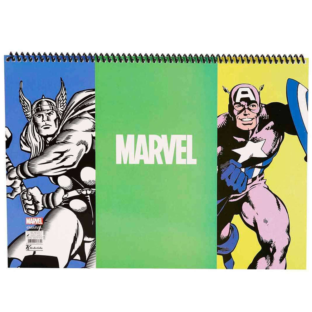 KESKİN 300215-70 MARVEL SERİ2 25*35 15 YP. SPİRALLİ RESİM DEFTERİ