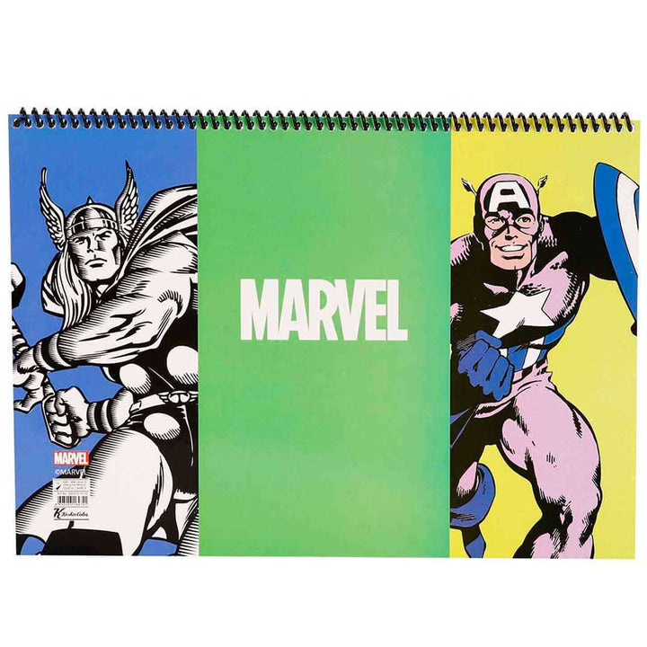 KESKİN 300215-70 MARVEL SERİ2 25*35 15 YP. SPİRALLİ RESİM DEFTERİ