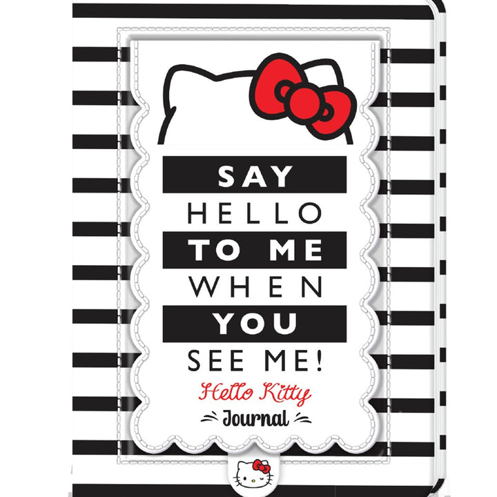 VJ AYNALI DEFTER HELLO KITTY  SİYAH BEYAZ