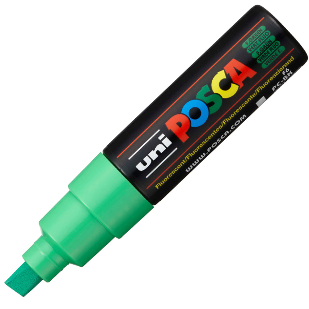 POSCA F GREEN  8 PCS