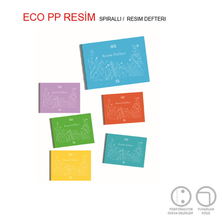 ECO PP. SP. RESİM DEFTERİ 35*50 25 YP.