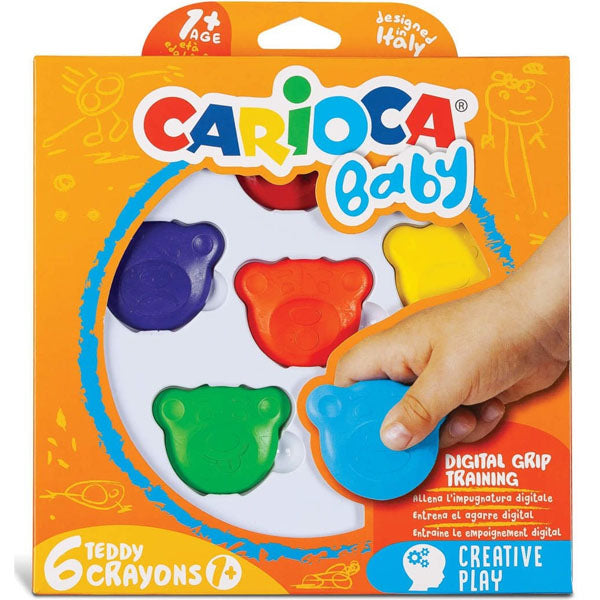CARIOCA 42956 TEDDY ELLERİ KİRLETMEYEN 6LI MUMBOYA