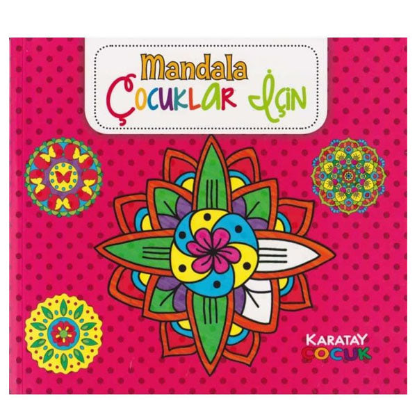 MANDALA ÇOCUKLAR İÇİN PEMBE