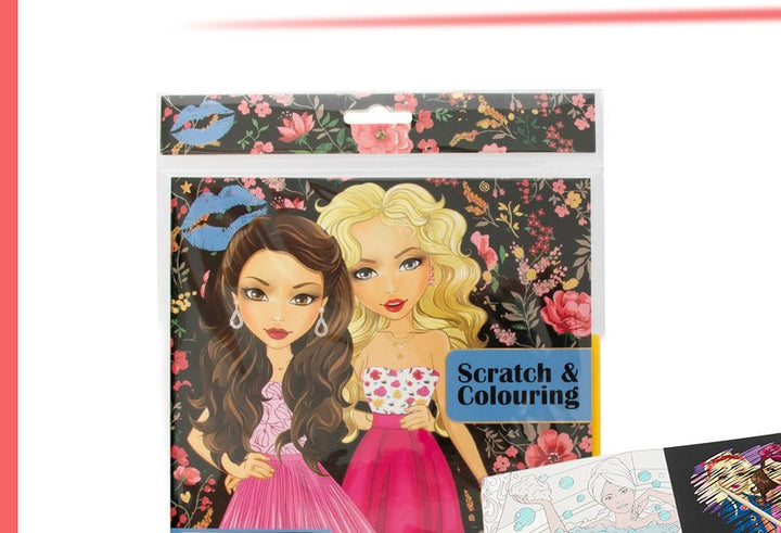 TAROS BESTİES SCRATCH & COLOURİNG - 12 YPR. 20X20CM140010