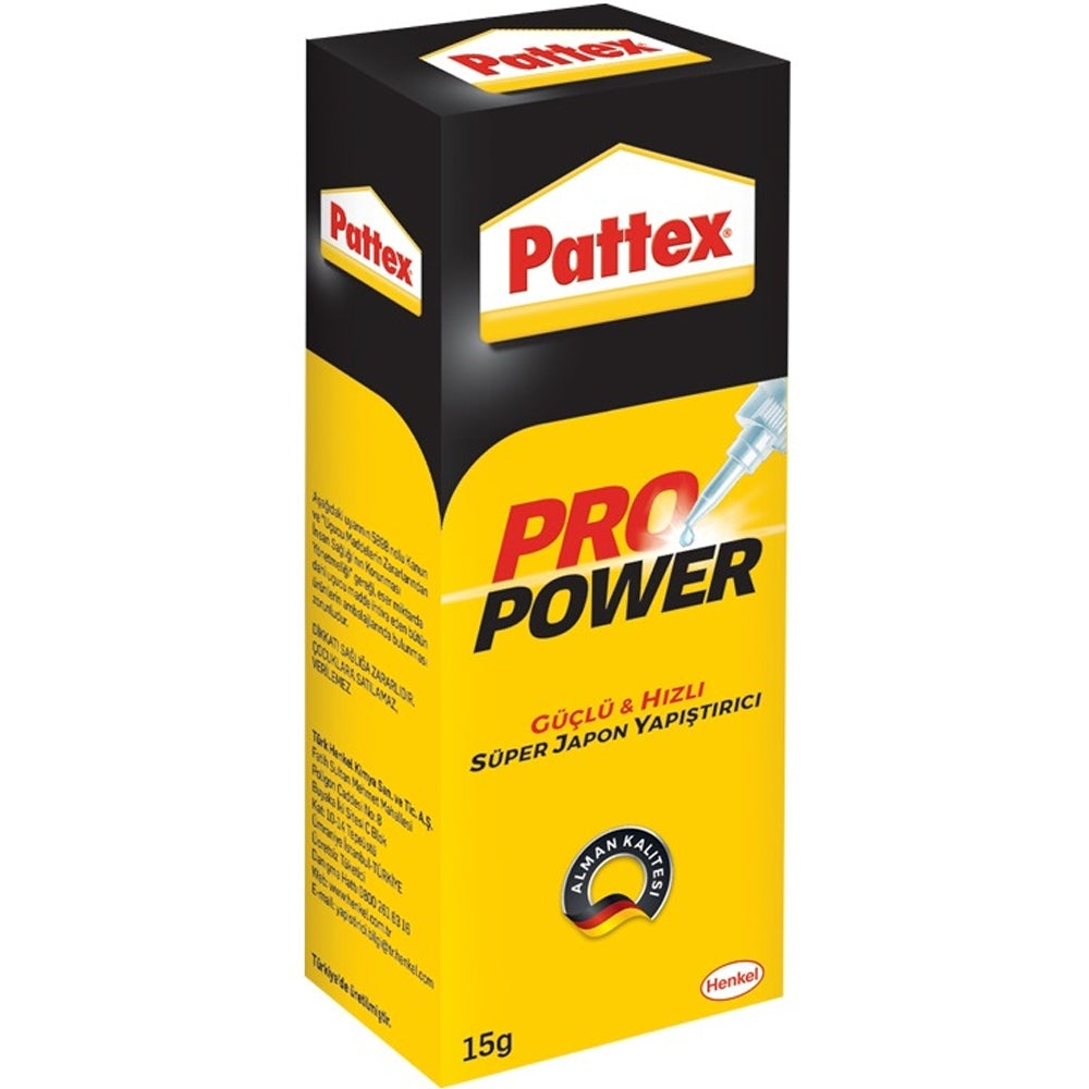 Pattex Süper Yapıştırıcı Pro Power 15 Gr 1723117