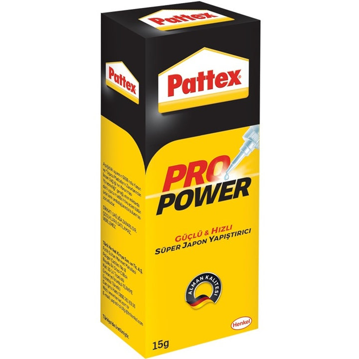 Pattex Süper Yapıştırıcı Pro Power 15 Gr 1723117