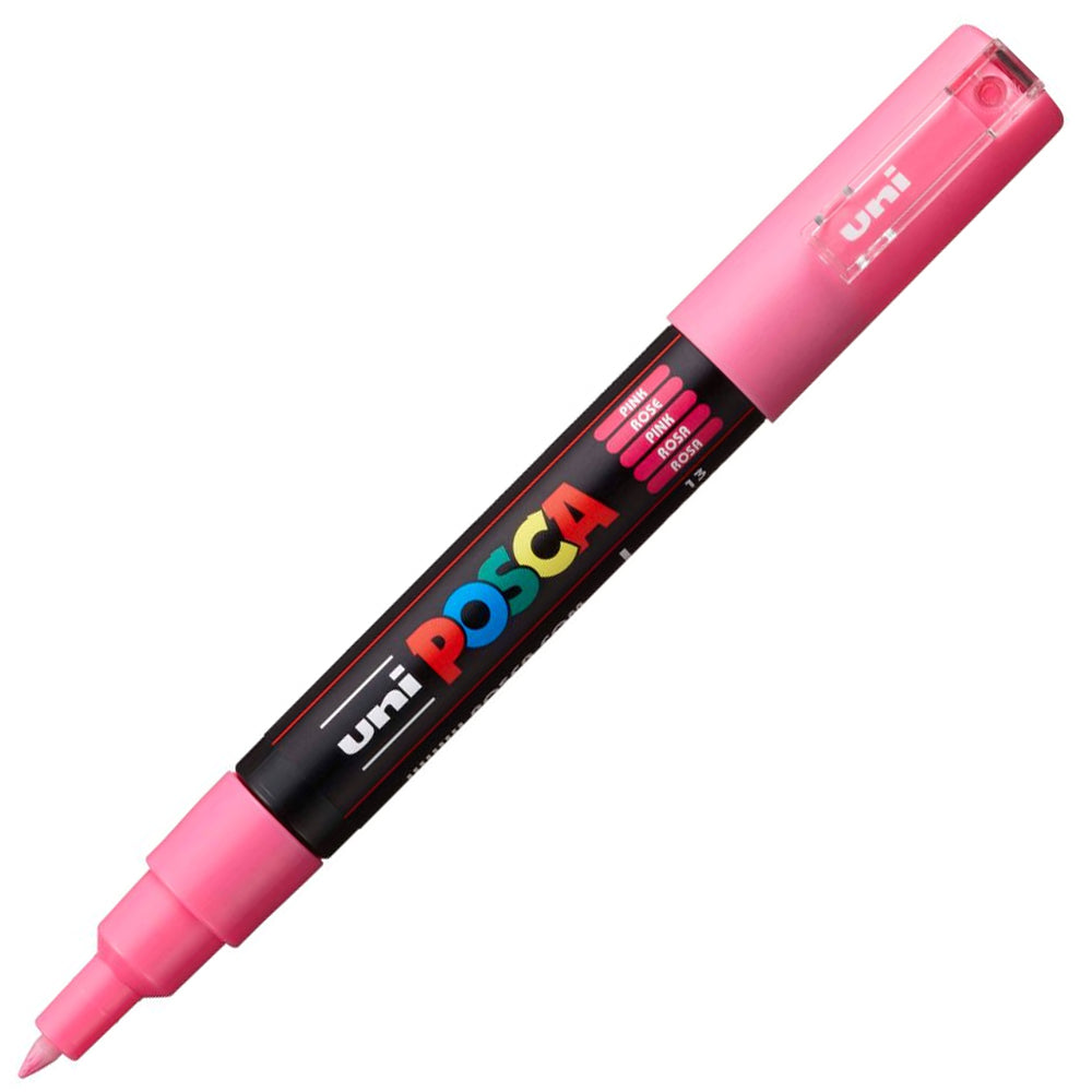 UNİ POSCA 0.7 SU BAZLI BOYAMA MARKÖRÜ PEMBE N