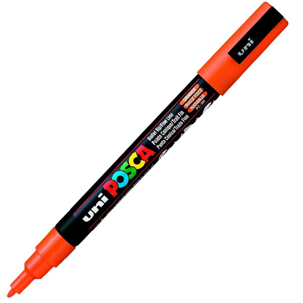 UNİ POSCA 0.9‐1.3 SU BAZLI BOYAMA MARKÖRÜ TURUNCUN