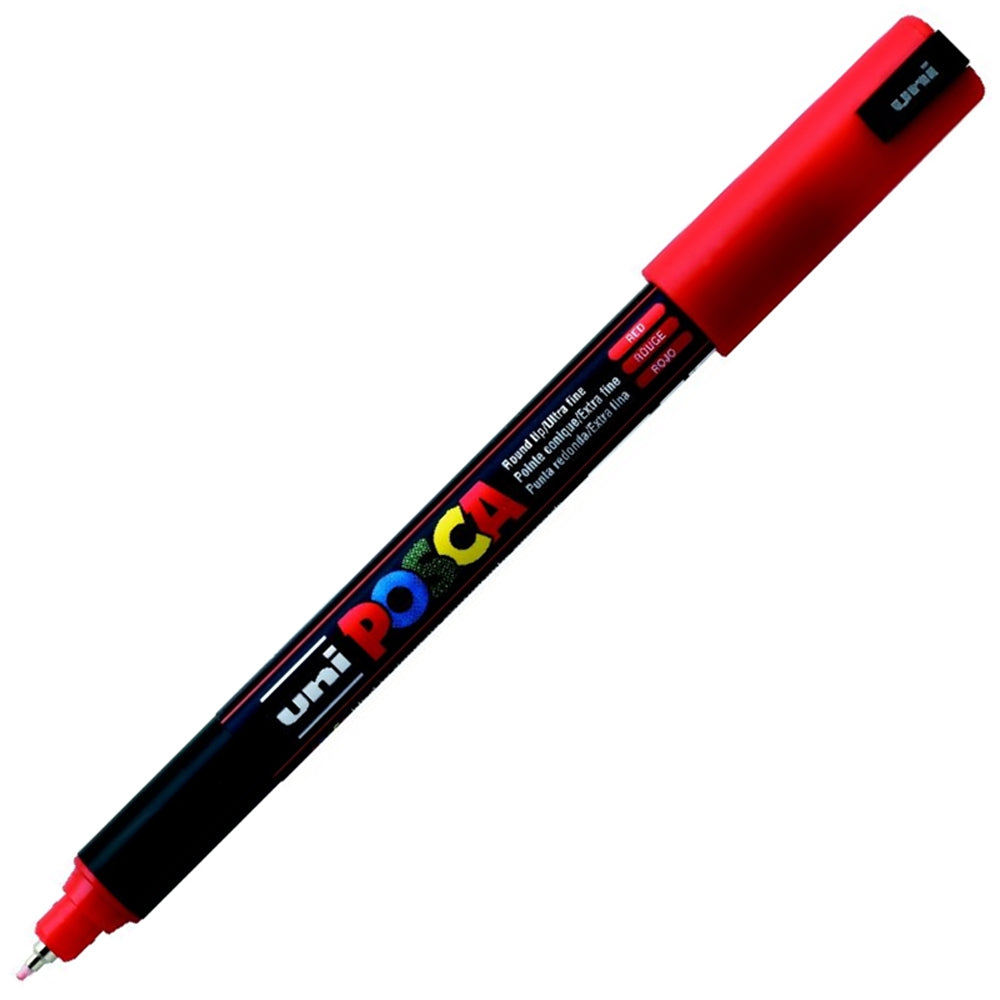 UNİ POSCA 0.7 AKRİLİK KALEM RED
