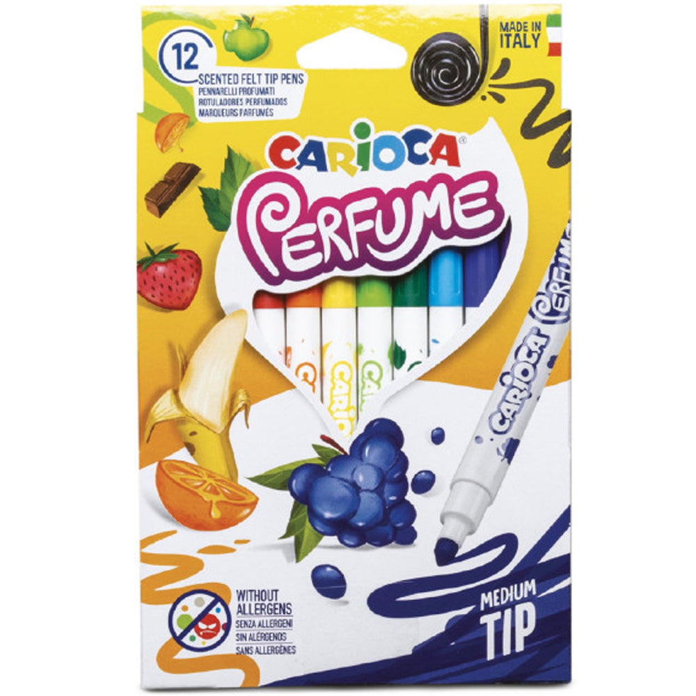 CARIOCA 42672 KOKULU KEÇELİ BOYA KALEMİ 12Lİ