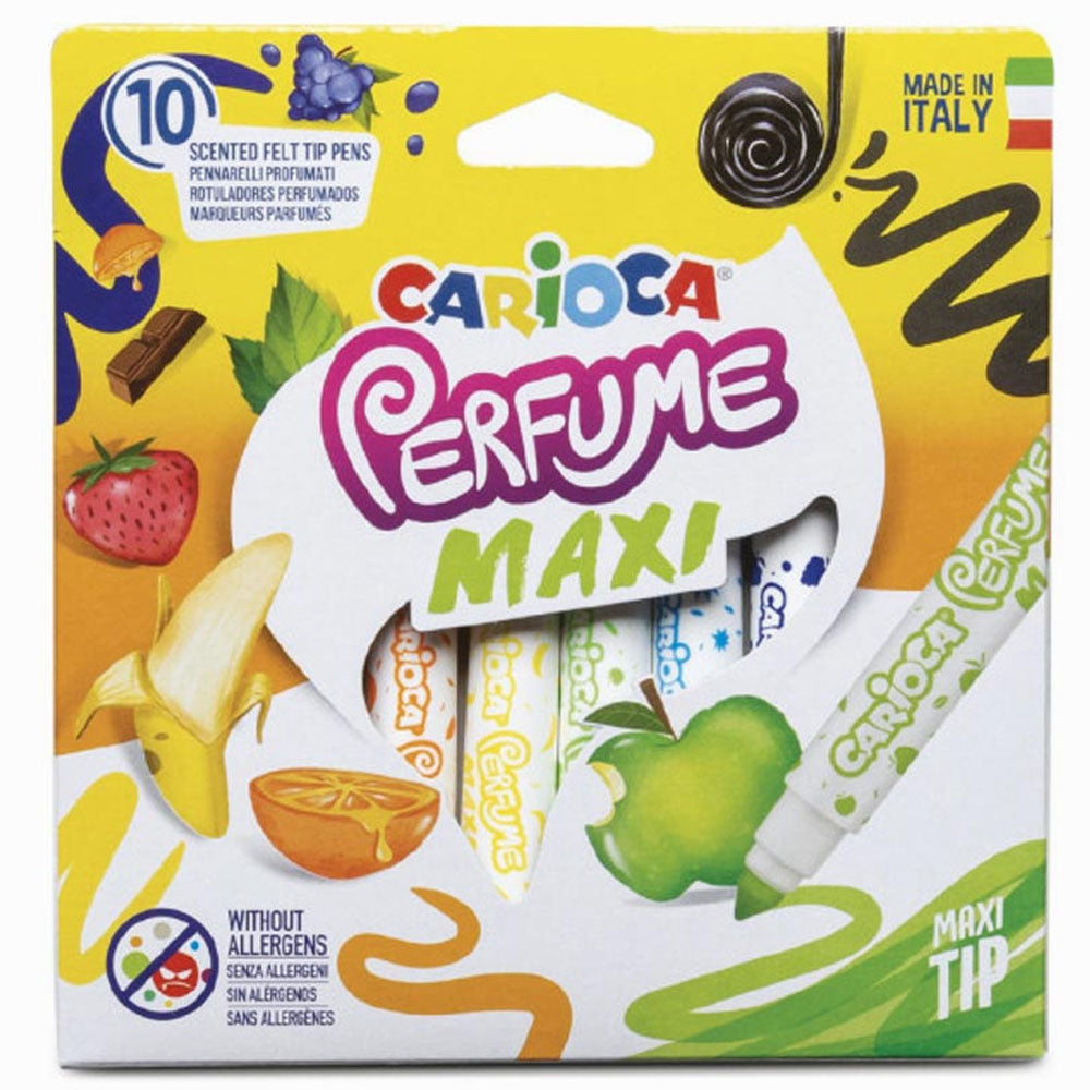 CARİOCA KOKULU JUMBO KEÇELİ BOYA KALEM 10 LU