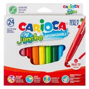 CARIOCA 40570 JUMBO KEÇELİ BOYA KALEMİ 24LÜ