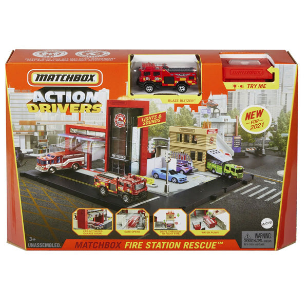 MATCHBOX AKSİYON SÜRÜCÜLERİ OTO YIKAMA OYUN SETİ