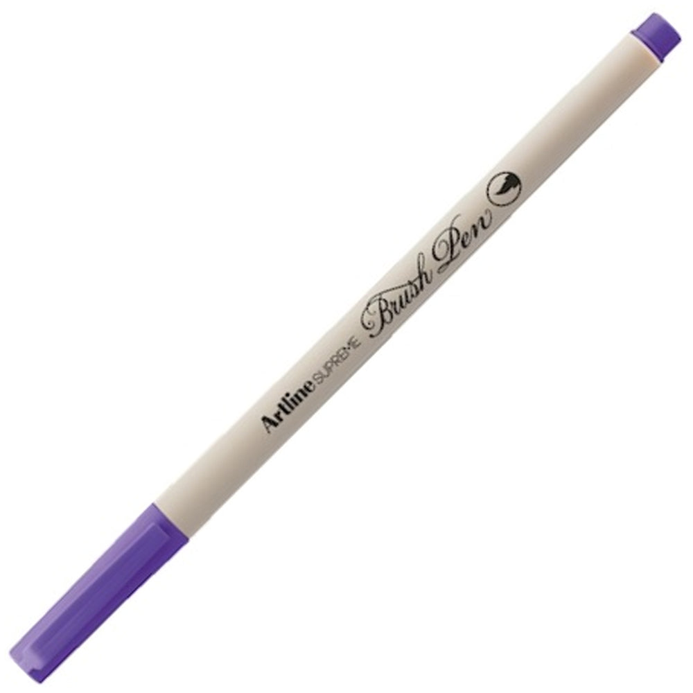 ARTLİNE LV-A-EPFS-F SUPREME BRUSH UÇLU KALEM FOSFORLU MOR