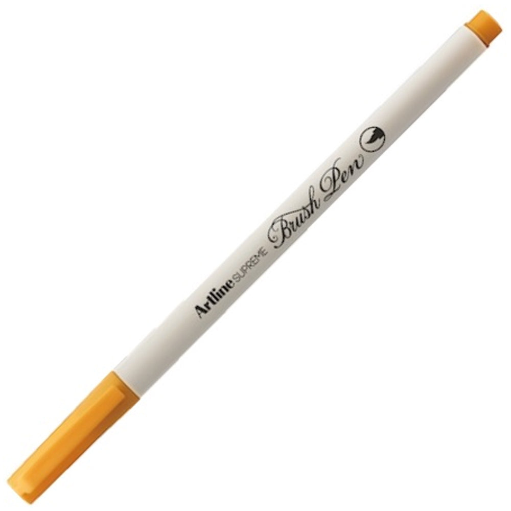 ARTLİNE LV-A-EPFS-F SUPREME BRUSH UÇLU KALEM KROM SARI