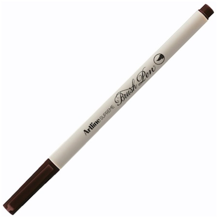 ARTLİNE LV-A-EPFS-F SUPREME BRUSH UÇLU KALEM KOYU KAHVE