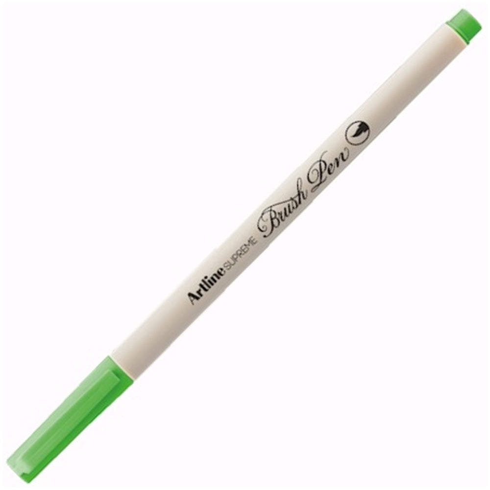 ARTLİNE LV-A-EPFS-F SUPREME BRUSH UÇLU KALEM FOSFORLU YEŞİL