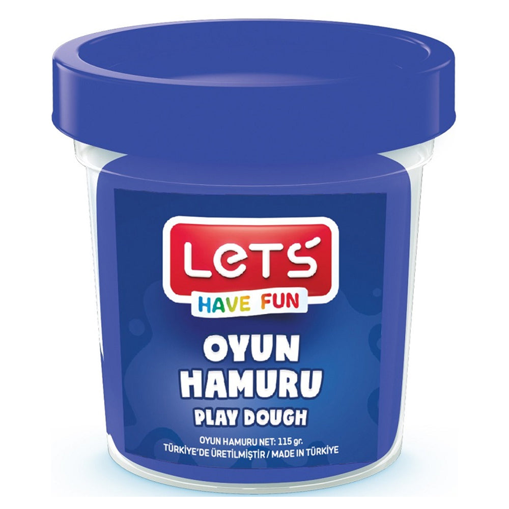 LETS L8440-11 TEK RENK  OYUN HAMURU LACİVERT 115 GR. (ŞEFFAF BARDAK)