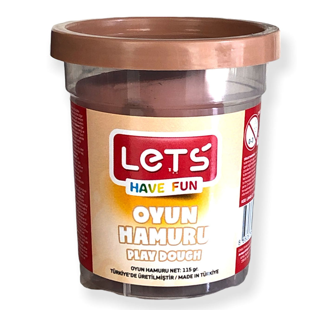 LETS L8440-12 TEK RENK  OYUN HAMURU TEN RENGİ 115 GR. (ŞEFFAF BARDAK)