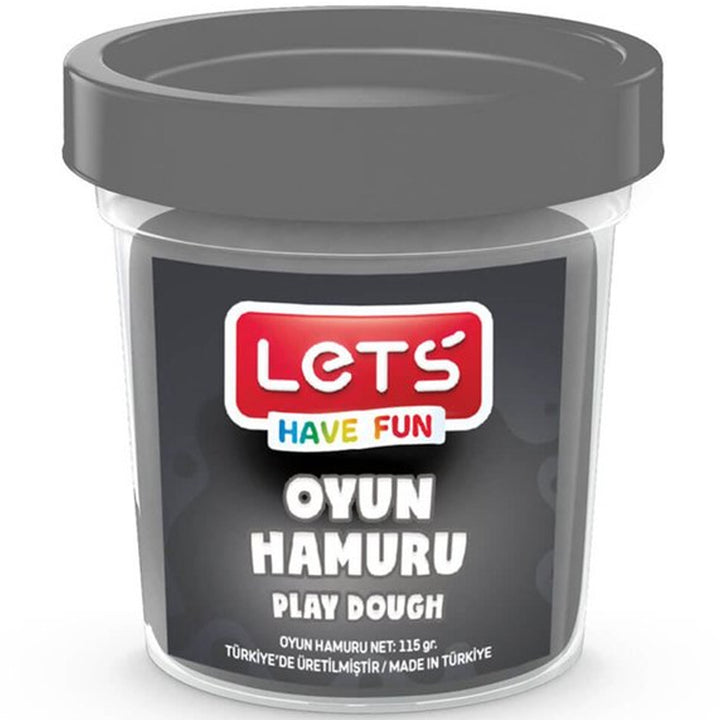 LETS L8440-13 TEK RENK  OYUN HAMURU GRİ 115 GR. (ŞEFFAF BARDAK)