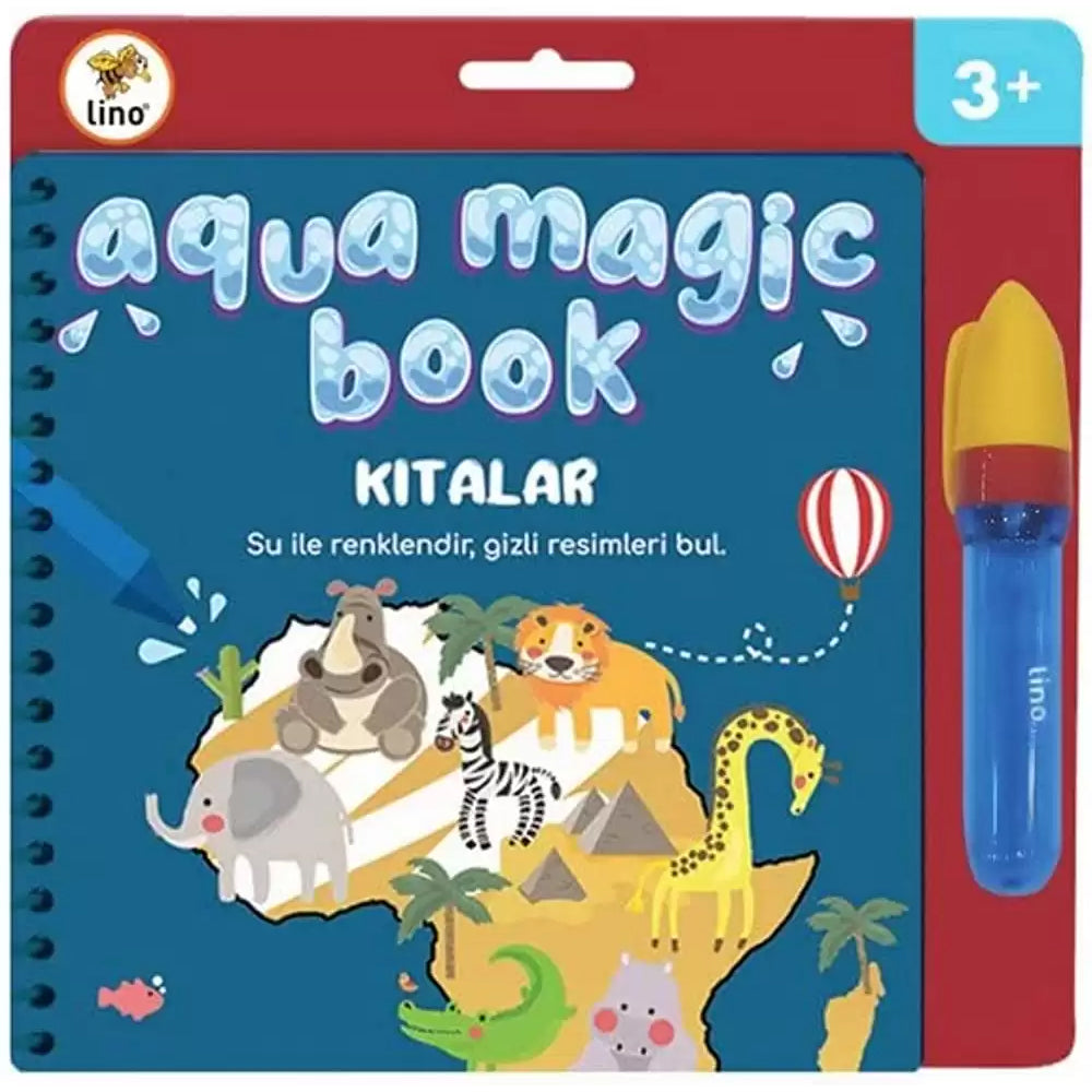 LİNO TFL-1001 AQUA MAGİC BOOK KITALAR (SİHİRLİ BOYAMA KİTABI)