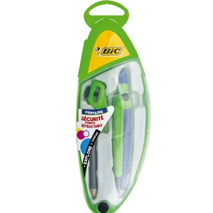 BİC PERGEL SETİ YEŞİ VE MAVİ