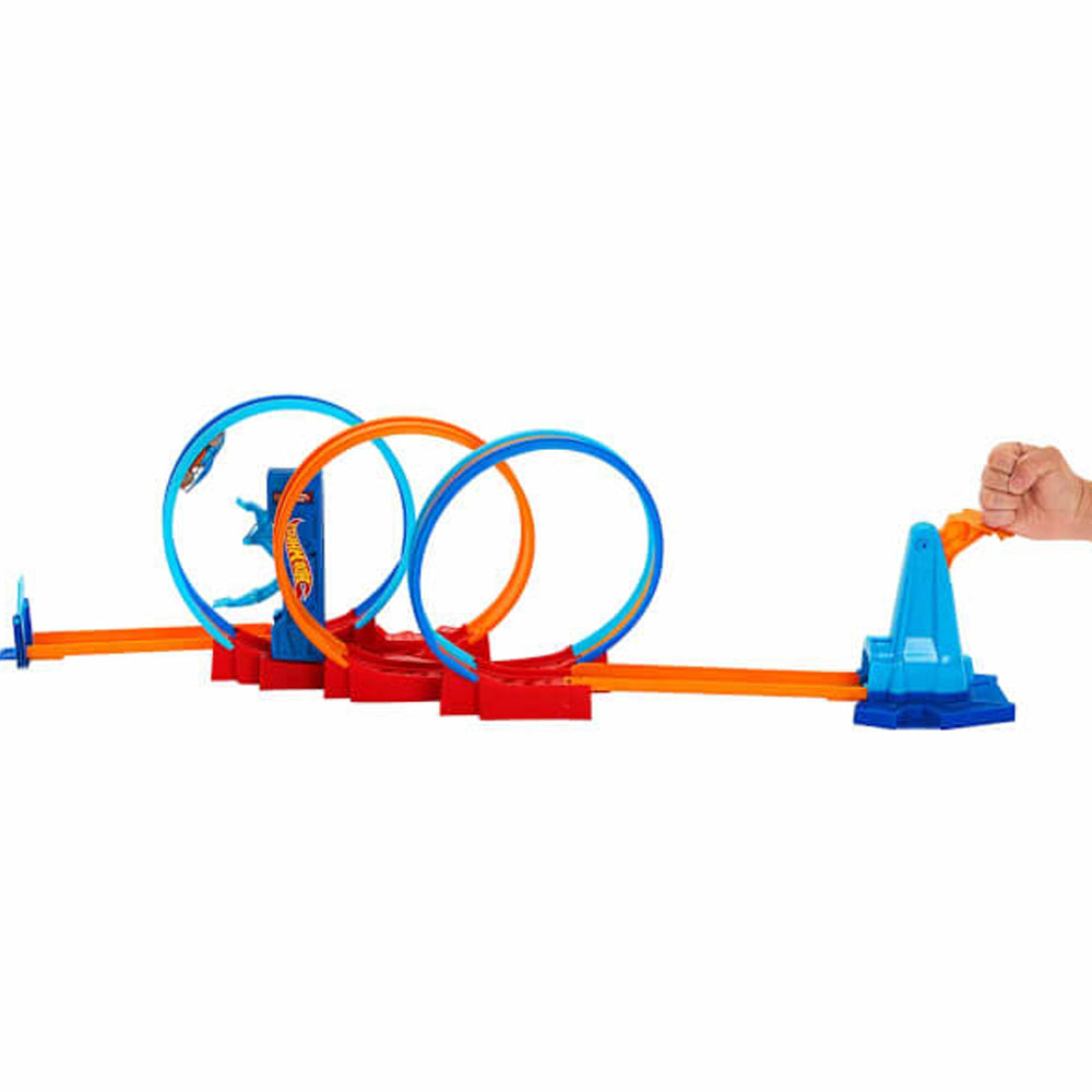 HOT WHEELS ÇILGIN ÇEMBER YARIŞ SETİ