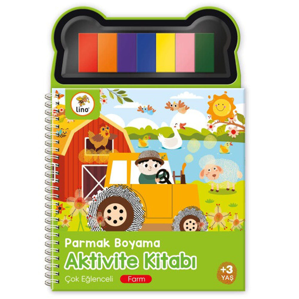 LİNO-LP-601 PARMAK BOYAMA AKTİVİTE KİTABI FARM