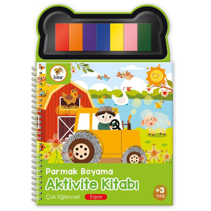 LİNO-LP-601 PARMAK BOYAMA AKTİVİTE KİTABI FARM