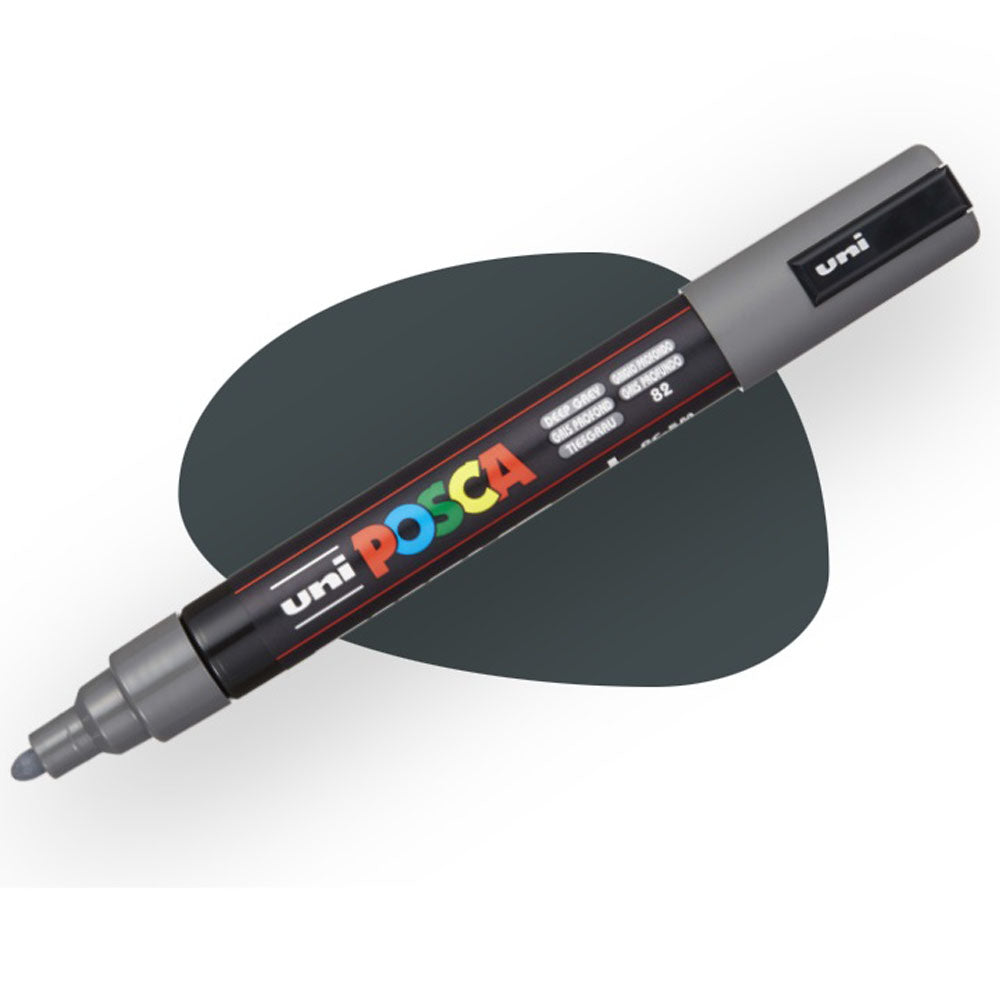 UNI POSCA PC-5M 1.8-2.5MM GRİ