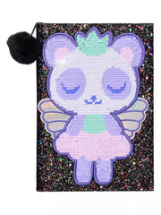9332934374973 Smiggle - Sequin Dreams Çift Taraflı A5 Defter