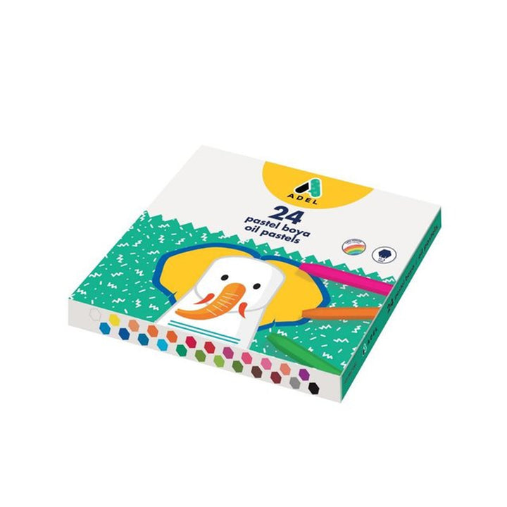 ADEL 24 RENK PASTEL BOYA