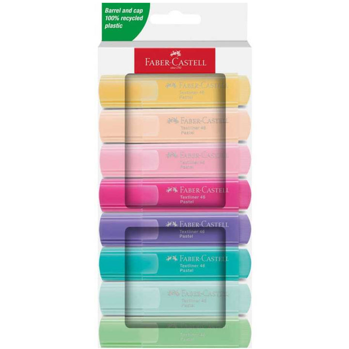 FABERCASTLEL TEXTLİNER 8Lİ PASTEL SET