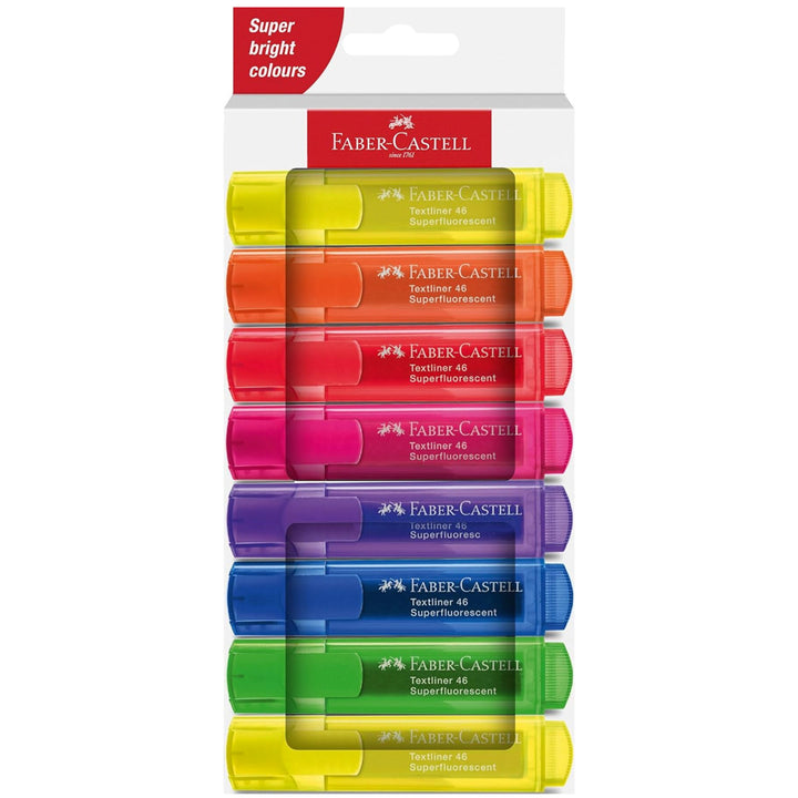 FABER CASTELL TEXTLİNERBRİGHT COLOR 8 Lİ SET