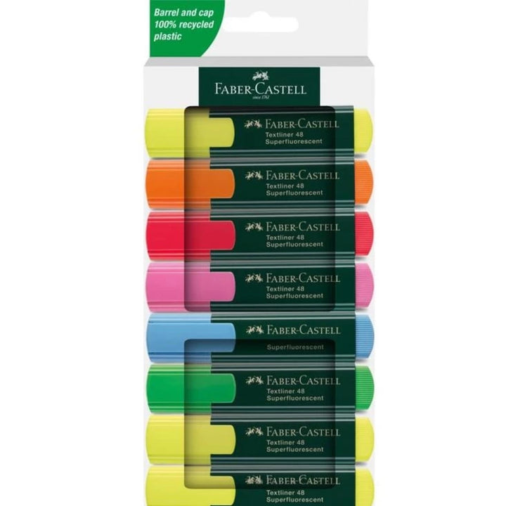 FABER CASTELL TEXTLİNER 8 Lİ SET