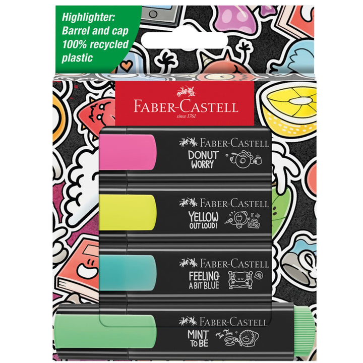 FABER 4LÜ NEON FOSFORLU KALEM