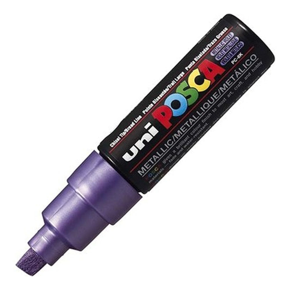 UNİ POSCA 8.0 SU BAZLI BOYAMA MARKÖRÜ MOR
