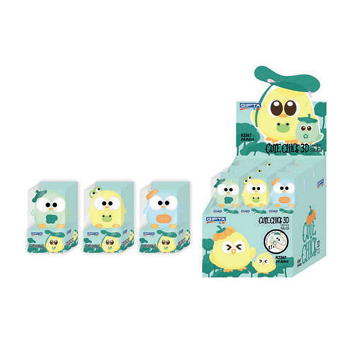 3D SİLGİ CUTE CHICK